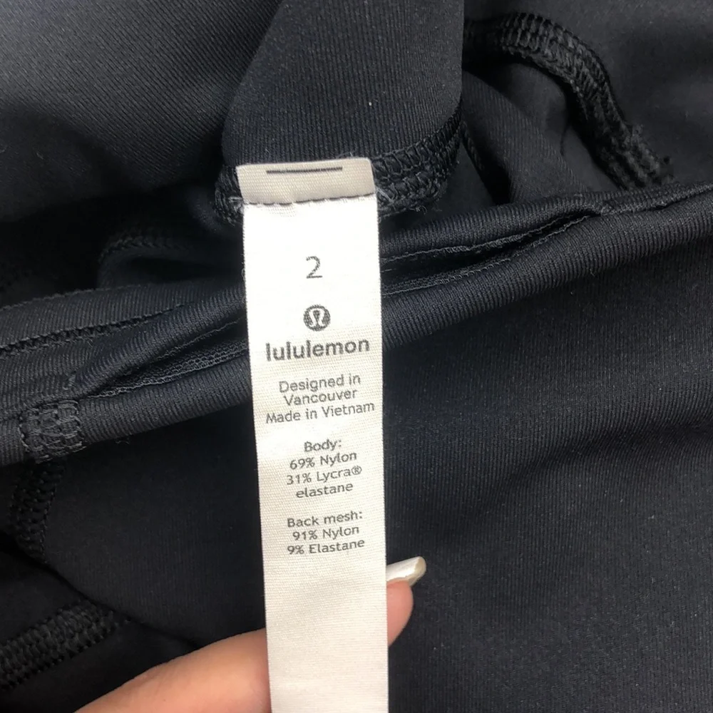 Black lululemon athletica leggings - Picture 4 of 5
